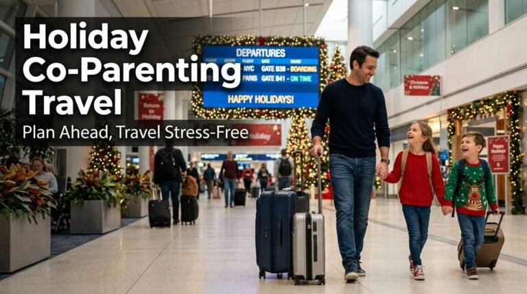 Travel Planning for Divorced Parents Co-Parenting During Holidays