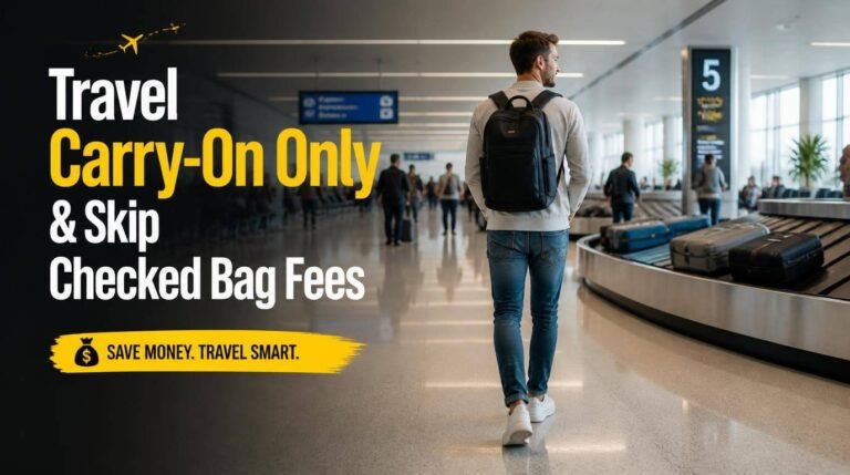 Traveling Without Checked Baggage Fees on a Budget