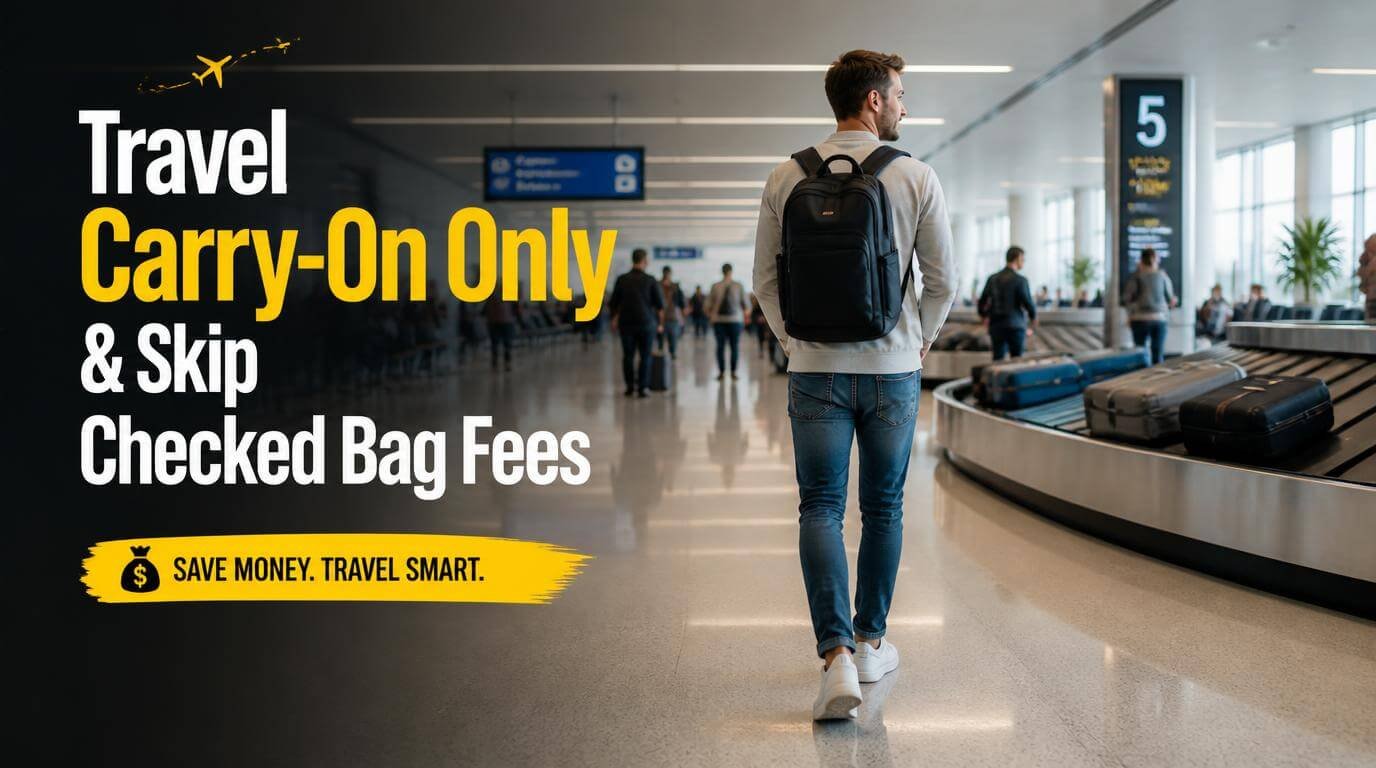 Traveling Without Checked Baggage Fees on a Budget